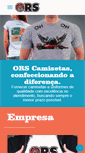 Mobile Screenshot of orscamisetas.com.br